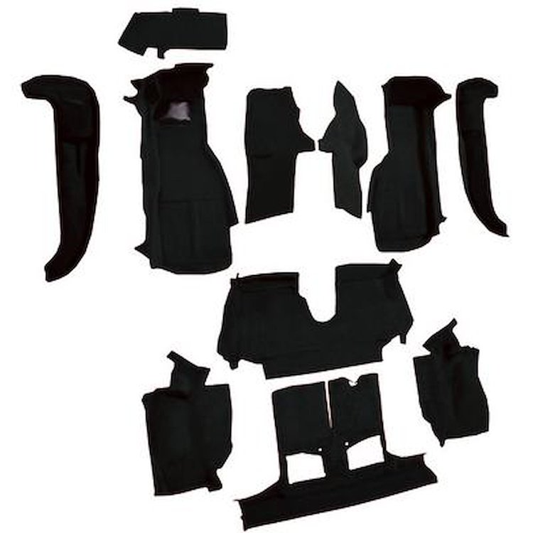 VT1128401 1994-96 Chevrolet Corvette; Convertible; w/o Door Panels; Truvette; Black