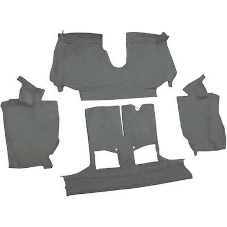 VT1128725 1994-96 Chevrolet Corvette; Convertible; Rear Molded Carpet; Truvette; Gray