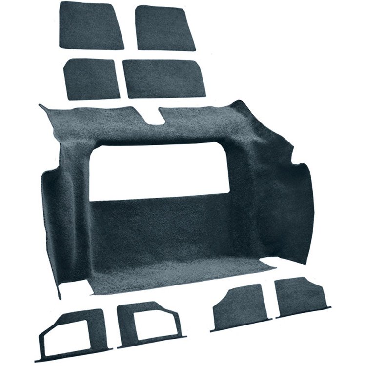 VT1134953 Rear Molded Carpet 1981-82 Chevy Corvette
