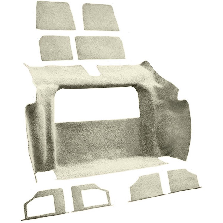 VT1134974 Rear Molded Carpet 1981-82 Chevy Corvette