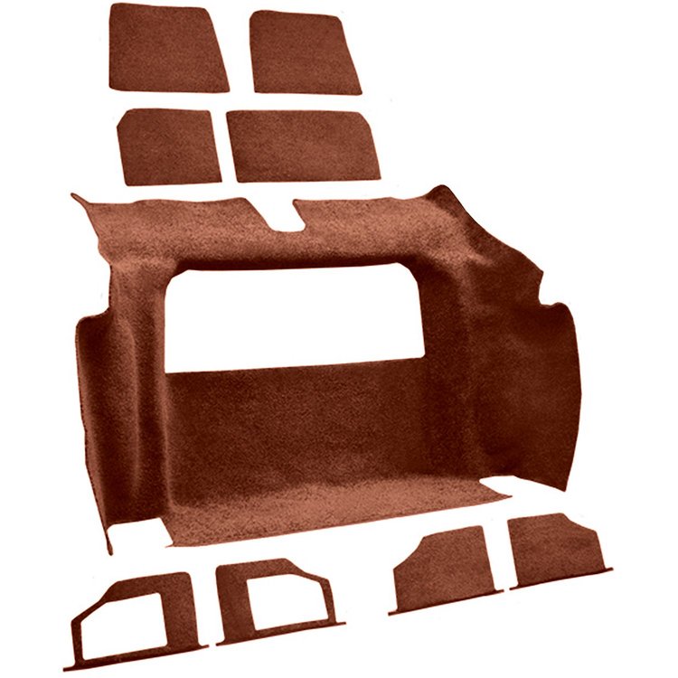 VT1134979  Rear Molded Carpet 1981-82 Chevy Corvette