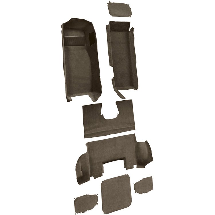 VT1136377 Complete Molded Carpet Set 1997-04 Chevy Corvette Coupe