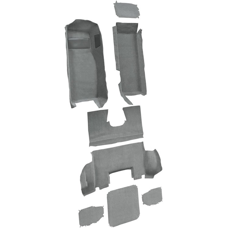 VT1136383 Complete Molded Carpet Set 1997-04 Chevy Corvette Coupe