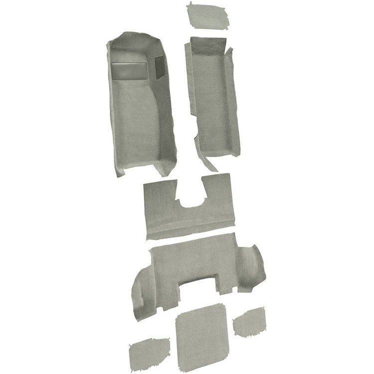 VT1136393 Complete Molded Carpet Set 1997-04 Chevy Corvette Coupe