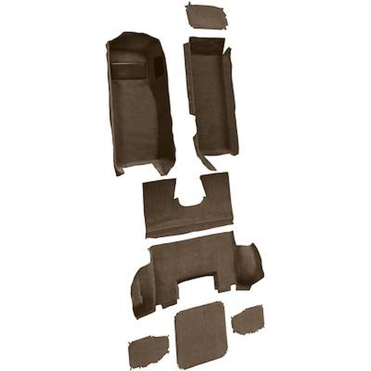 VT1136528 1997-04 Chevrolet Corvette; Coupe; Complete Molded Carpet Set; Truvette; Beige