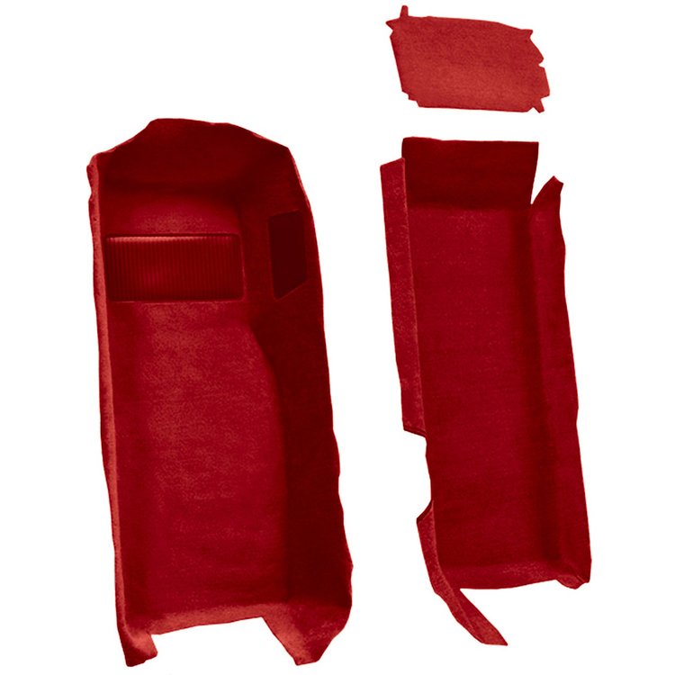 VT1136891 Front Molded Carpet Set 1997-04 Chevy Corvette Coupe/Convertible