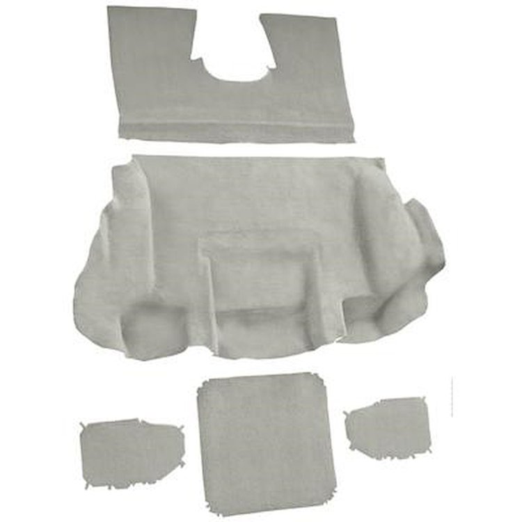 VT1139126 2001-04 Chevrolet Corvette; Hardtop/Convertible; Rear Molded Carpet; w/ Heel Pad; Cutpile; Oyster / Shale