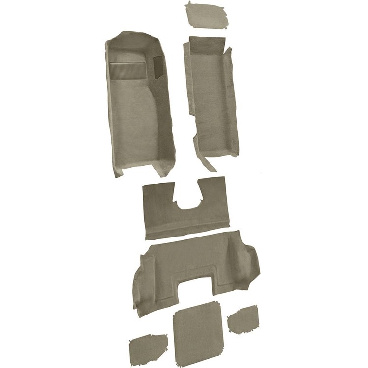 VT1139428 Complete Molded Carpet Set 1998-00 Chevy Corvette Convertible
