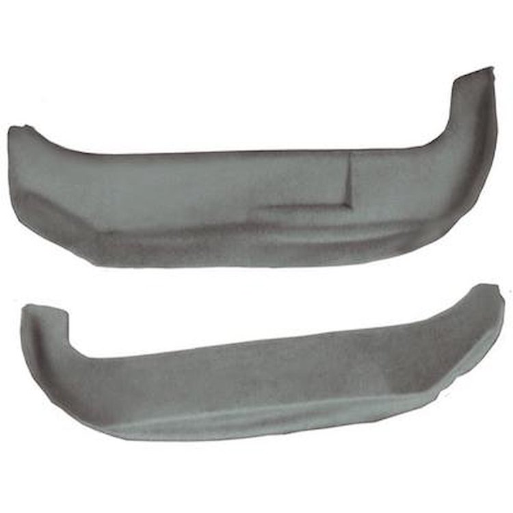 VT1531668 1988-89 Chevrolet Corvette; Door Sill Carpet; w/o Plastic; Cutpile; Smoke