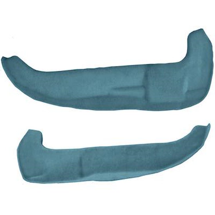 VT1531704 1990-96 Chevrolet Corvette; Door Sill Carpet; w/o Plastic; Cutpile; Metallic Blue