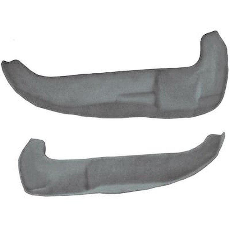 VT1531768 1990-96 Chevrolet Corvette; Door Sill Carpet; w/o Plastic; Cutpile; Smoke