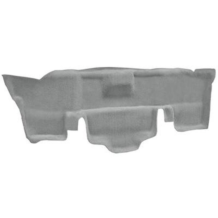VT1532783 2001-04 Chevrolet Corvette; Hardtop/Convertible; Tail Light Panel Carpet Cover; 1-Piece; Cutpile; Medium Gray/Pewter
