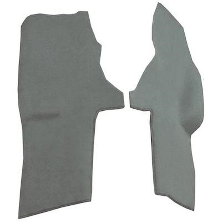 VT1535325 1994-96 Chevrolet Corvette; Console Carpet Strips; 2-Piece Set; Truvette; Gray