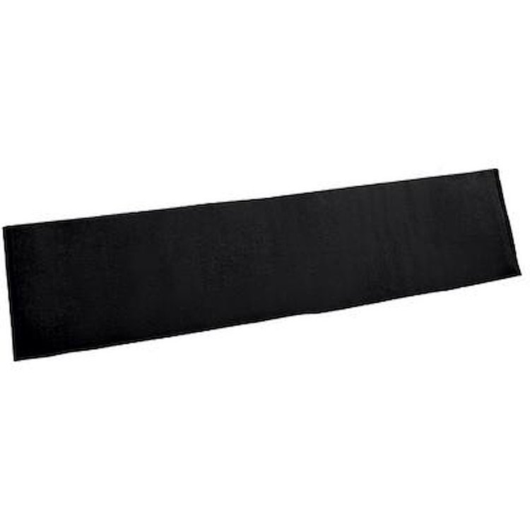 VT1535901 1978-82 Chevrolet Corvette; Door Panel Carpet Material; 1-Piece Set; Cutpile; 20 in. x 76 in.; Black