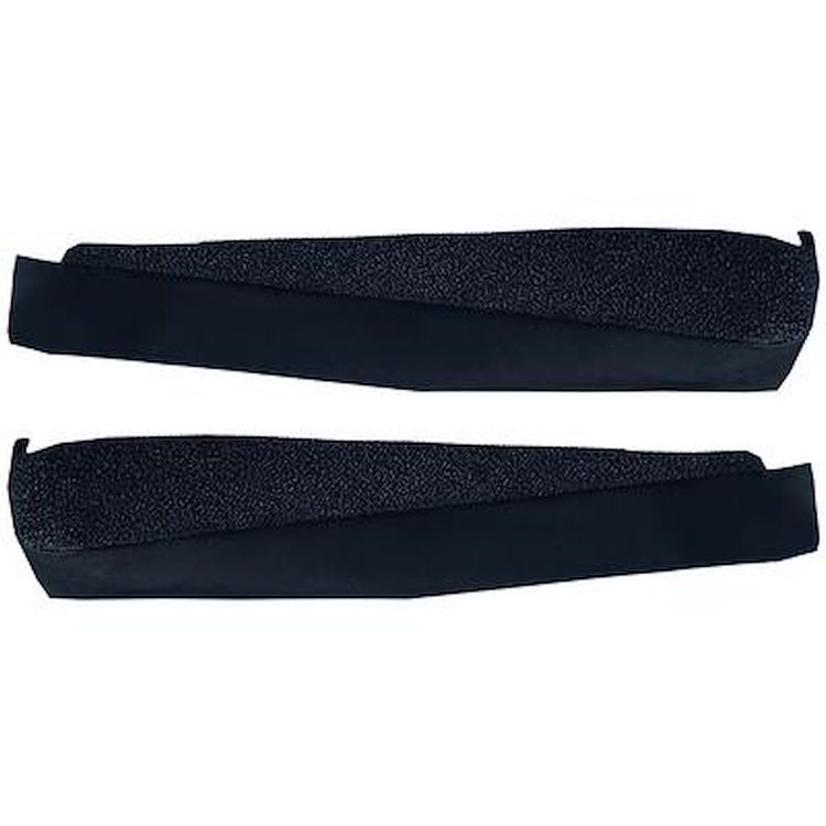 VT1536212 1968-76 Chevrolet Corvette; Door Panel Carpet Inserts; 2-Piece Set; Loop; Dark Blue