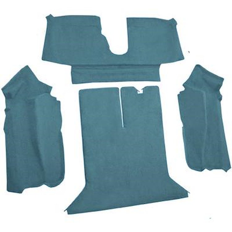 VT1714604 1992-93 Chevrolet Corvette; Coupe; w/ 1 Door Latch; Rear Molded Carpet; w/ Heel Pad; Cutpile; Metallic Blue