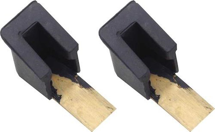 W1224 1955-58 GM Full Size; Vent Window Bumper Stops; Upper; Pair