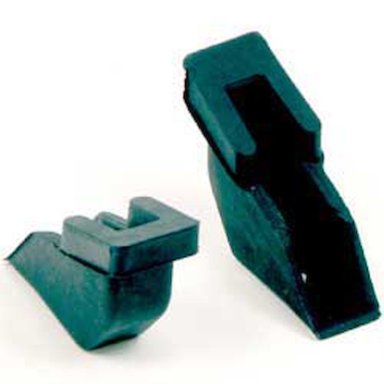 W2203 1963-64 Chevrolet Impala Convertible; Upper Vent Window Rubber Bumpers; Pair