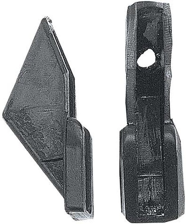 W2204 1963-64 Chevrolet Impala; Upper Vent Window Rubber Bumpers; Hardtop