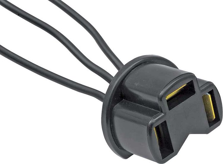 WE303 Headlamp Pigtail Socket; 3 Prong; Various Models