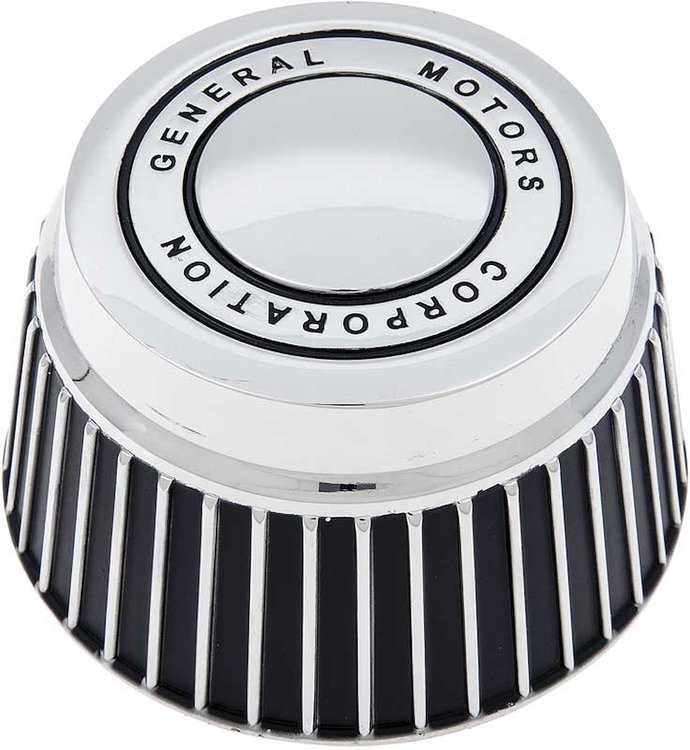 WK10121 Rally Wheel Hub Cap 1968-81; With "General Motors COrpOration"