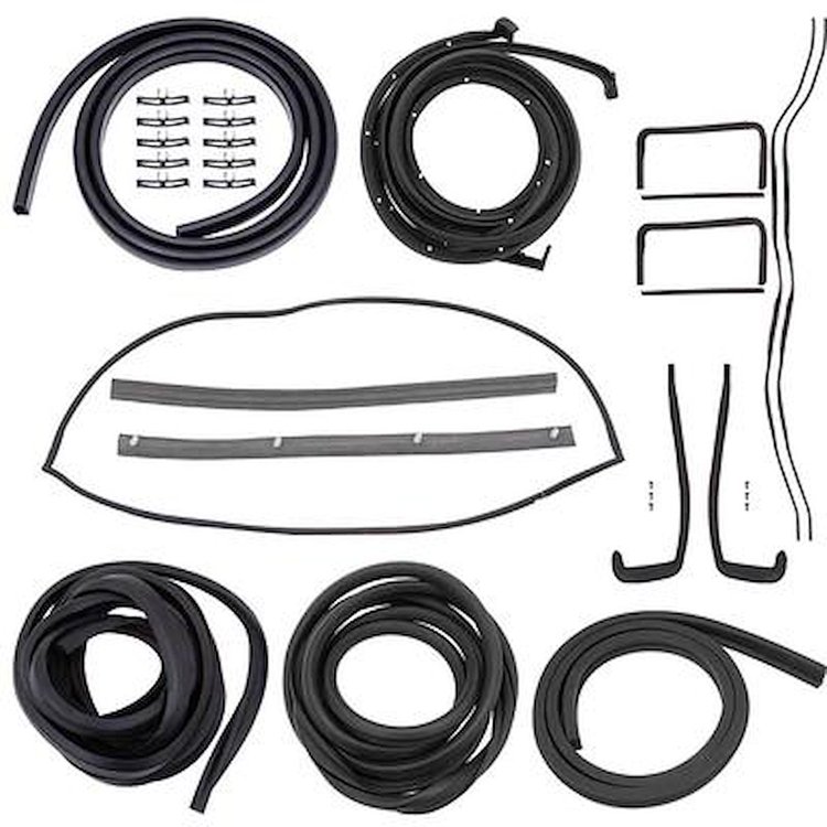 WK200 Weatherstrip Kit for 1955-56 Chevy Bel Air, 150, 210