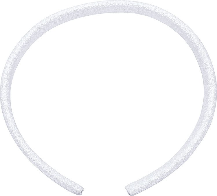 SNAP ON WINDLACE DOUBLE LIP STYLE BRIGHT WHITE SOLD BY FOOT