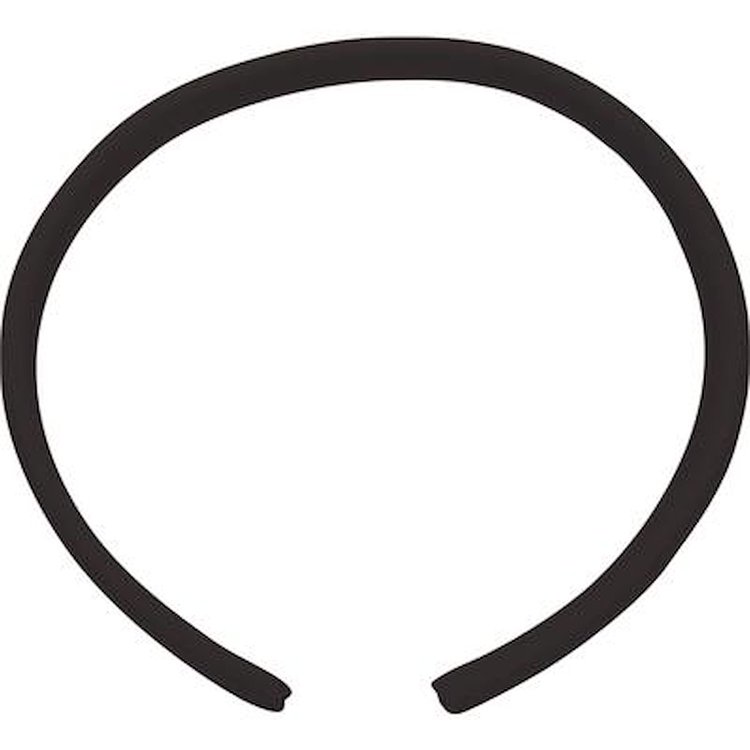 WL310000 Interior Door Jamb Windlace for 1961-1972 GM Models w/28 in. or Less Jamb Length [Black]