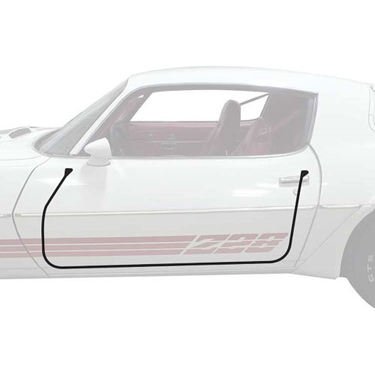 Latex Door Frame Weatherstrip 1970-81 Camaro/Firebird