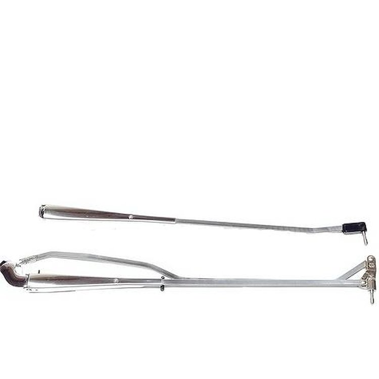 WW1002Z 1973-77 Chevrolert Chevelle, Buick Regal, Pontiac GTO; Polished Stainless Wiper Arms; Pair