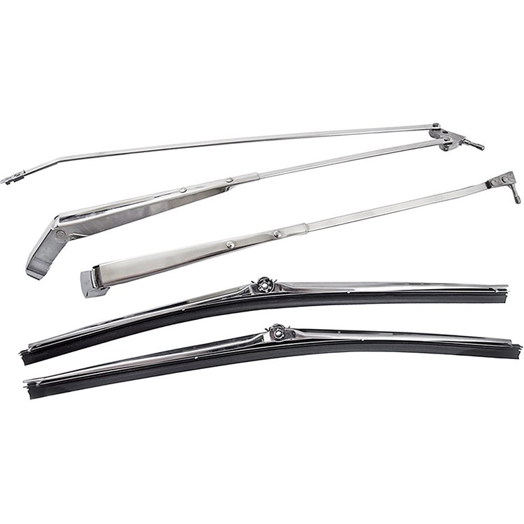 WW1677Z Windshield Wiper Arm and Blade Set for 1968-1972 GM A-Body, 1970-1972 Monte Carlo, 1971-1972 Sprint