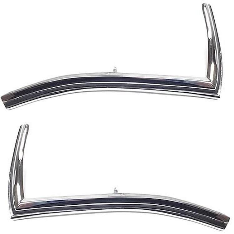 XP3278S 1970-72 Buick Skylark; Molding; Vinyl Top End Cap; Pair
