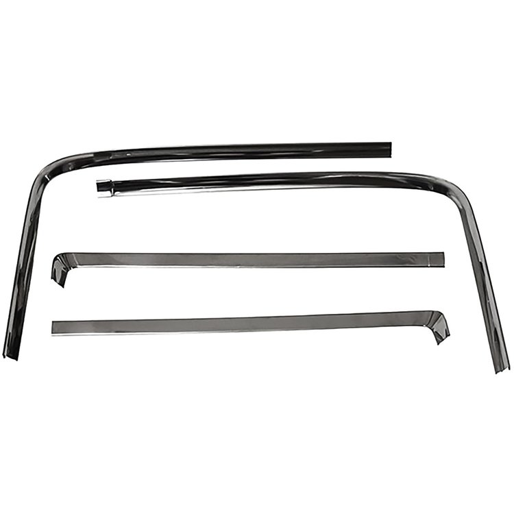 XP4733A Rear Window Reveal Molding Set 1966-67 Buick, Chevy, Oldsmobile, Pontiac A-Body 2-Door Coupe