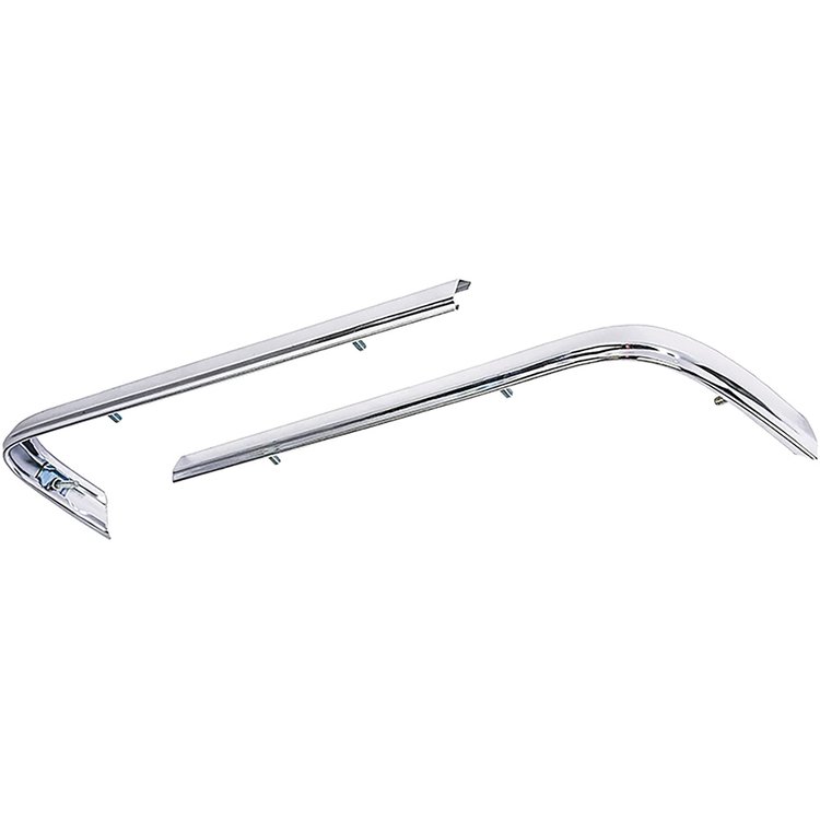 XP4780V Lower Front Valance Panel Corner Moldings 1966 Chevelle, Malibu, El Camino
