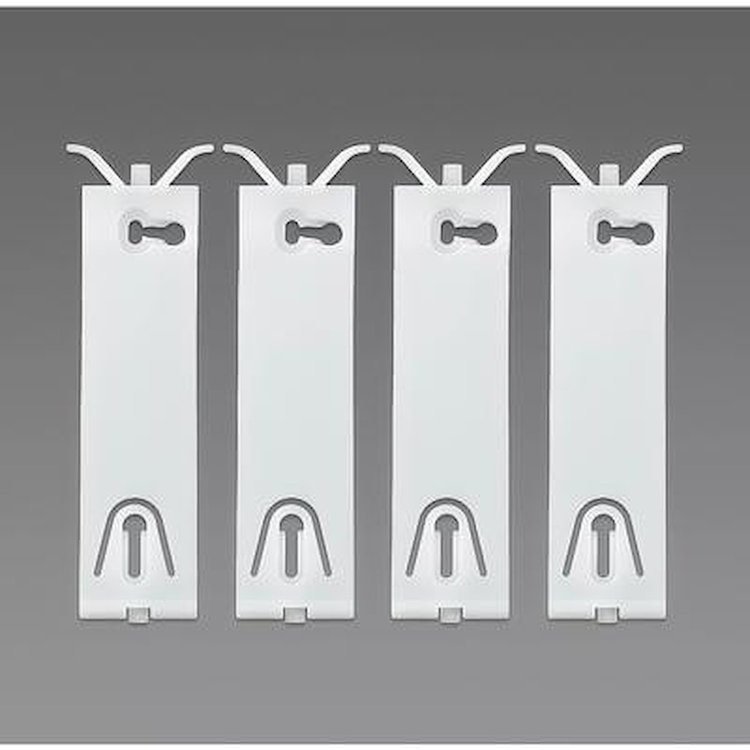 XP5604Z 1978-86 Firebird, Skylark, El Camino; Molding Clip Set; Body Side; 4-7/8 in.x1-1/4 in.; 4 Pieces; Plastic