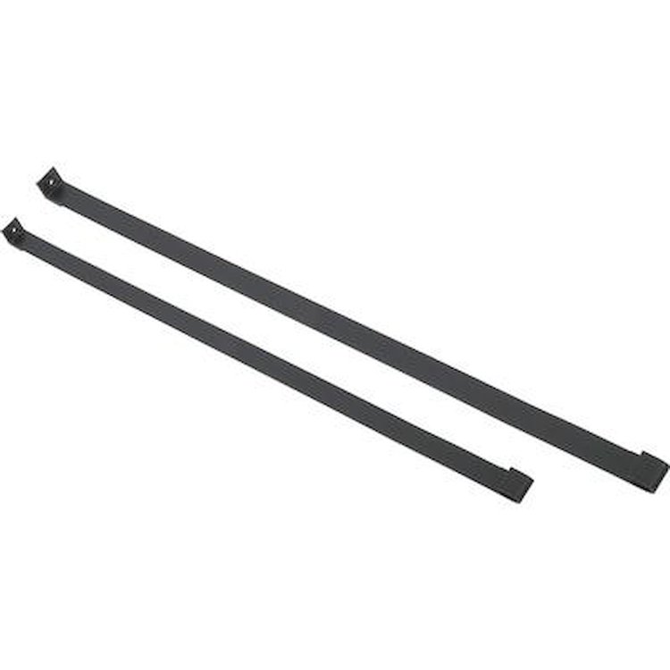 YC111257 Fuel Tank Mounting Straps 1968-74 Chevrolet Corvette; EDP Coated Galvanized Steel; Pair
