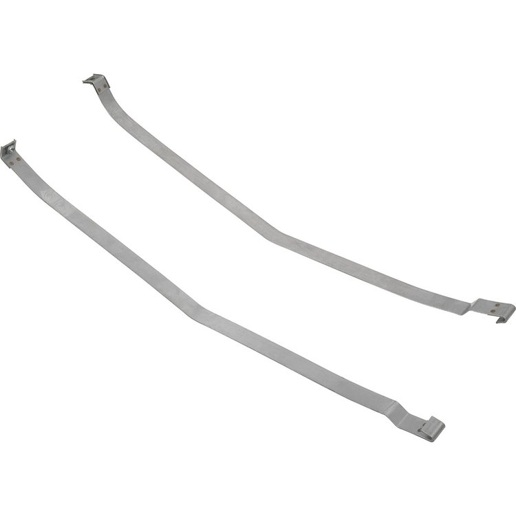 YC111264 Fuel Tank Straps for 1975-1977 Chevy Corvette [Stainless Steel, Pair]