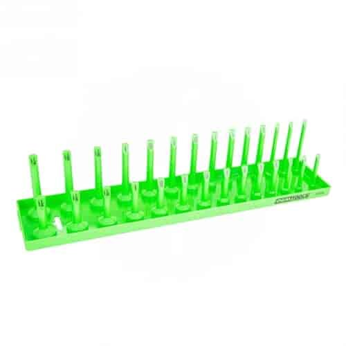 Green 1/2" Drive Socket Tray SAE