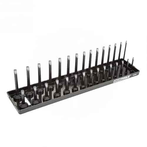 Black 3/8" Drive Socket Tray Metric