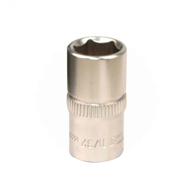 1/4DR SCKT 6PT 11/32"