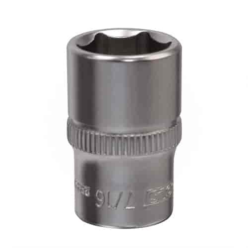 1/4DR SCKT 6PT 7/16"