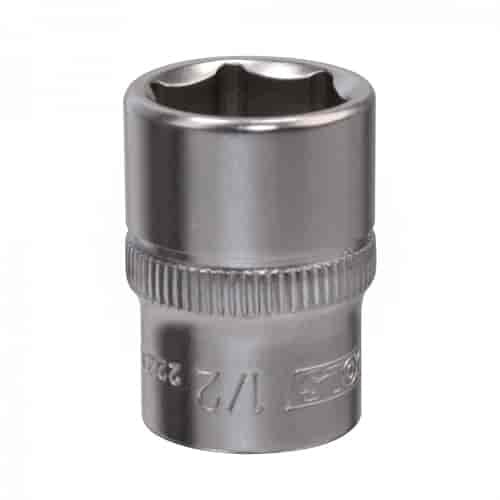 1/4DR SCKT 6PT 1/2"