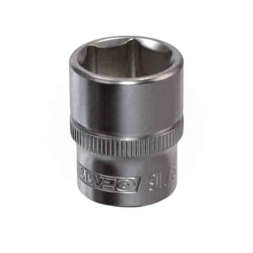 1/4DR SCKT 6PT 9/16"