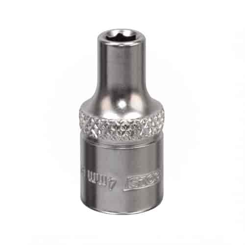 1/4DR SCKT 6PT 4MM