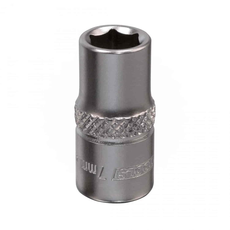 1/4DR SCKT 6PT 7MM