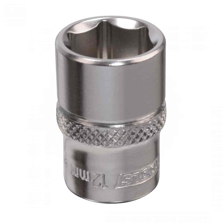 1/4DR SCKT 6PT 12MM