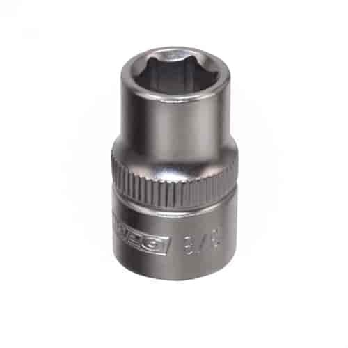 3/8DR SCKT 6PT 3/8"