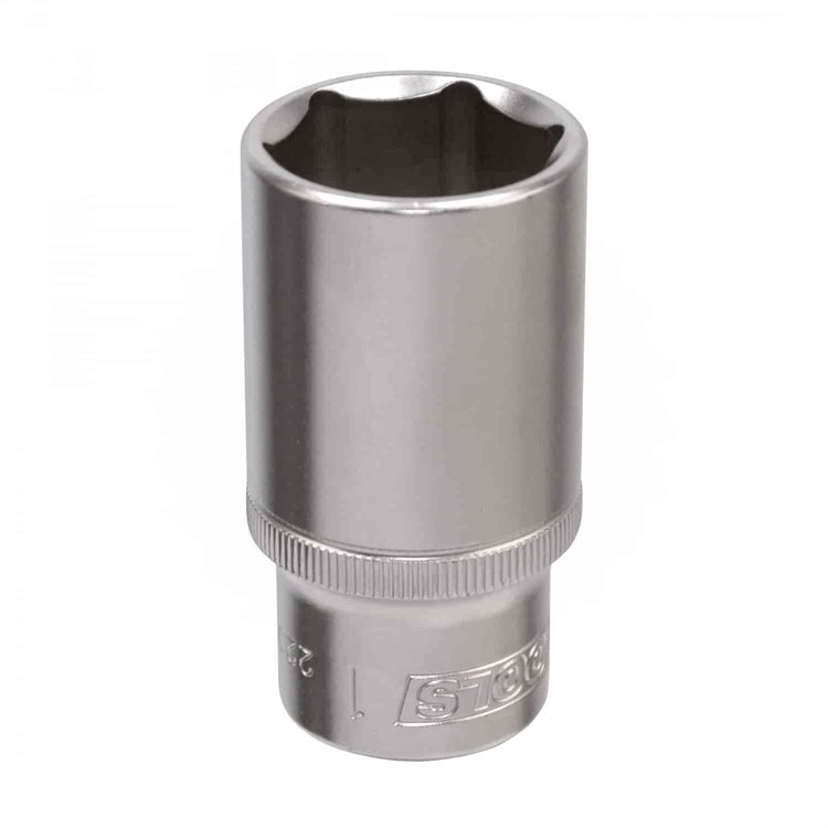 3/8DR SCKT DP WL 6PT 1"