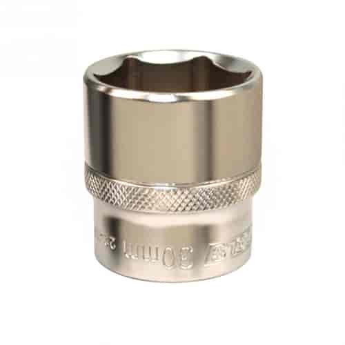 1/2DR SCKT 6PT 30MM