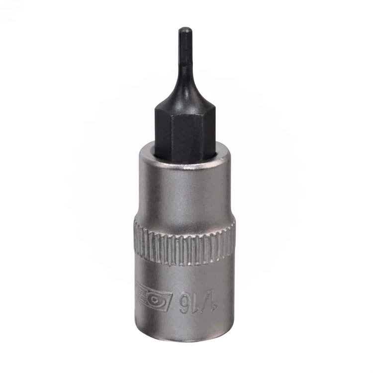 HX BT SCKT 1/4"DR1/16